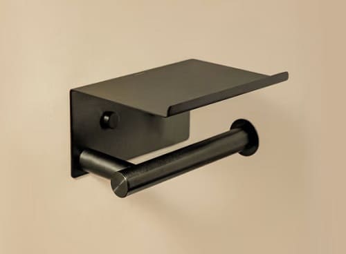 Portarrollos con tapa Negro Architect S+ Cosmic - Imagen 5