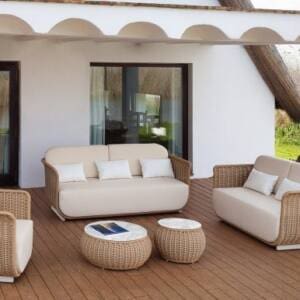 Sofá de exterior 1-2-3 plazas MODELO PALMA -ARKIMUEBLE-