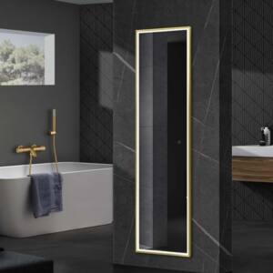 Espejo Led rectangular Frontal Nueva York para baños modernos