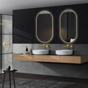Espejo de baño Tokyo 90x50 cm de Ledimex retroiluminado y antivaho