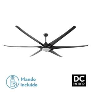 Ventilador de la serie MONCAYO de gran tamaño en color NEGRO