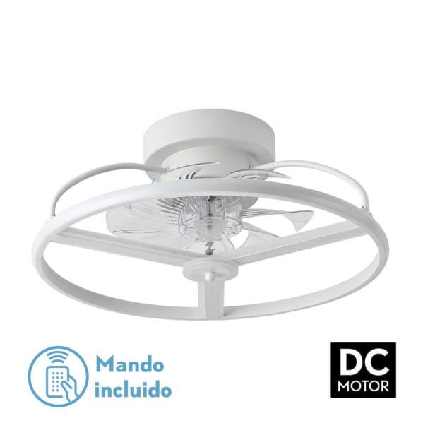 Ventilador de la serie BORA color NEGRO/BLANCO/DORADO - Imagen 3