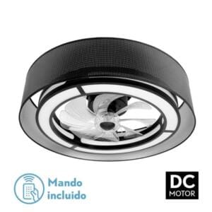 Ventilador DC de la serie ANASTASIA de color NEGRO