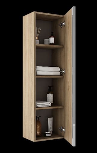 Auxiliar Columna de baño Viso Bath Granada suspendida 1 puerta 120 x 34.5 x 27 cm - Imagen 2