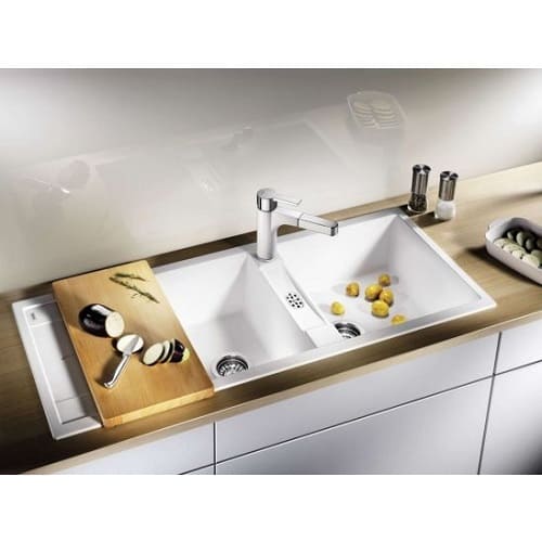 Fregadero Blanco METRA 8 S Mueble 80 cm - Imagen 2
