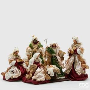 Misterio Natividad EDG con reyes magos, con telas de calidad H36