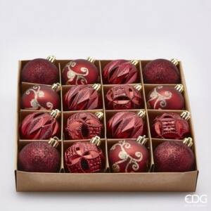 Bola Árbol NavidadPOLI MIX 60MM CF16PZS PVC B7 EDG