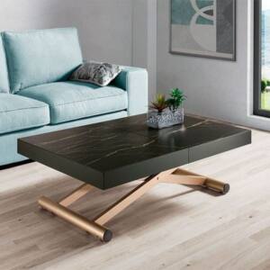 Mesa Activa Tapa Porcelánica Manual ó Automática, Extensible y Elevable