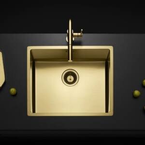 Fregadero inox Canova Gold