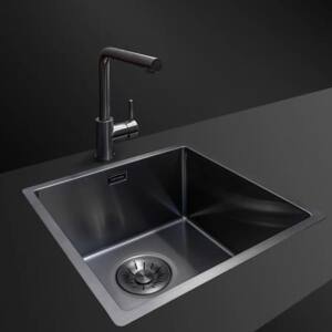Fregadero Inox Canova GUN METAL