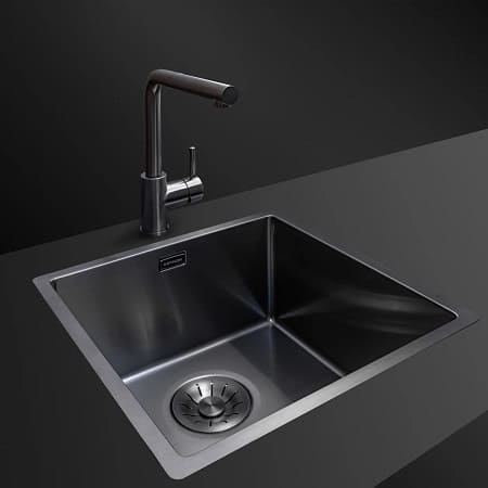 Fregadero Inox Canova GUN METAL