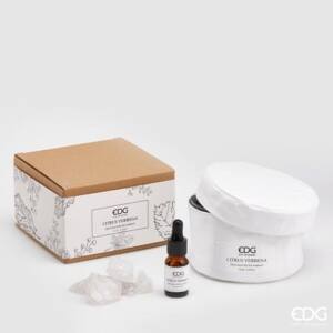 DIFUSOR DE CUARZO BLANCO ,ACEITE ESENCIAL 10ML AGRUMAS DE COLAG/VERVEIN