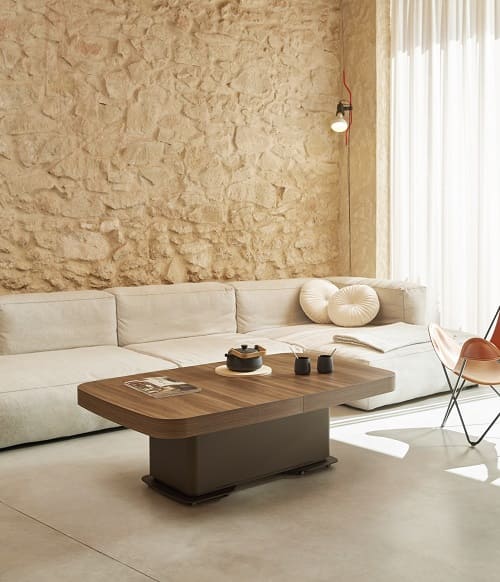 Mesa eléctrica de centro-comedor extensible Elegant de Pemi - Imagen 2