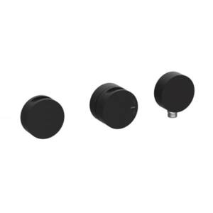Grifo Negro Empotrado Termostático 2 Salidas GRB InCool