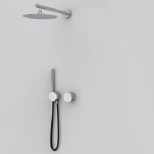 Set ducha monomando 2 salidas Incool