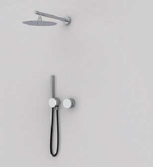 Set ducha monomando 2 salidas Incool