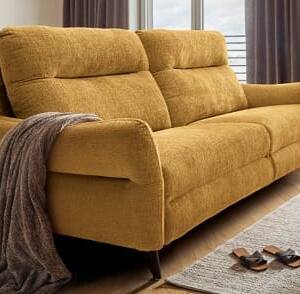 Sofá con chaise longue Modelo Travis Tapicerías Navarro.