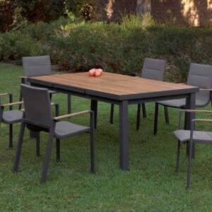 SILLONES + MESA DE EXTERIOR MODELO LAGOS -ARKIMUEBLE-