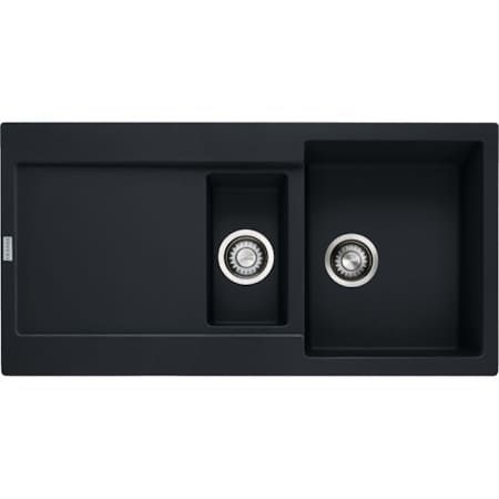 Franke Maris MRG 651-97 - Fregadero fraganite 1,5C 1E negro mate Mueble 60cm