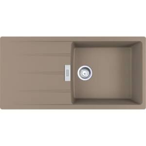 Frank Centro CNG 611-100 - Fregadero Fragranite 1 Cubeta con Escurridor Mueble 60cm