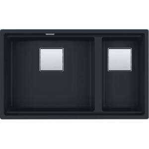Franke Kubus 2 KNG 120-46-21 - Fregadero Fragranite Dos Cubetas Mueble 80cm