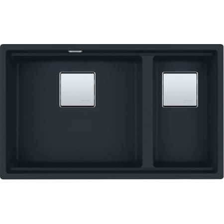 Franke Kubus 2 KNG 120-46-21 - Fregadero Fragranite Dos Cubetas Mueble 80cm