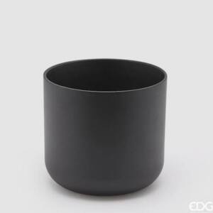 Edg clásico jarrón cerámica negro