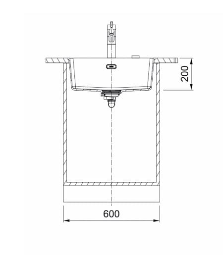 Fregadero Franke Maris MRG 610-52 Mueble 60 cm - Imagen 4