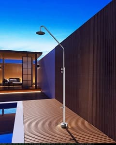 Ducha externa piscina - acero inoxidable S316 Dakota de Imex - Imagen 3