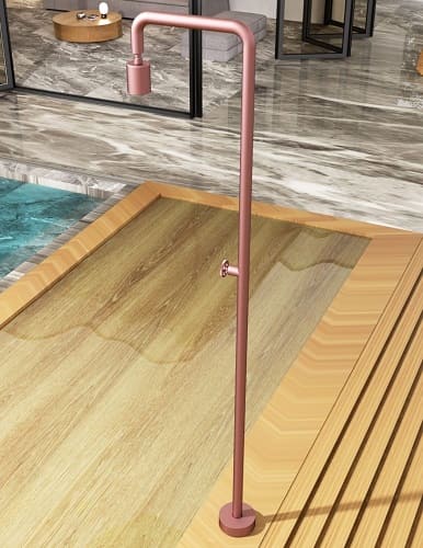 Ducha externa serie Pool en acero inox. S.316 acabado colores - Imagen 3