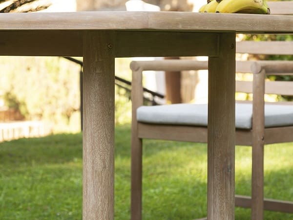 Conjunto Green Mesa de comedor y sillas exterior de madera de eucalipto - Imagen 3