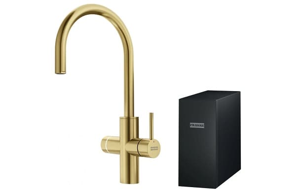 Grifo cocina Mythos Water Hub Todo en Uno Oro, Cobre, Antracita y negro matenegro mate Franke - Imagen 2