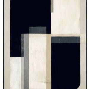Cuadro Abstracto Lienzo 80% Pintado a mano 83x4x123cm The Garpe Group