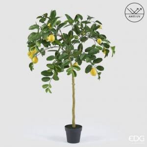 Árbol EDG Limone Anti-UV altura 148cm x 14cm con vaso