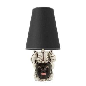 Lámpara de mesa Testa di Moro Lady pequeña abhika