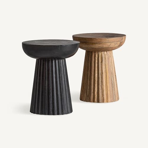 Mesa Auxiliar PLISSÉ WOOD Vicalhome - Imagen 3