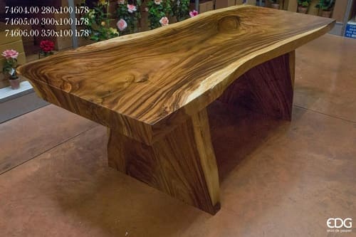 Mesa Madera Maciza de Acaccia En tres medidas H78 Enzo de Gasperi.
