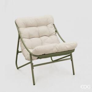 Sillón capitoné H.82,5 L.65,5 L.85 Enzo de Gasperi.