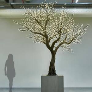 Árbol Manzano en Flor C/4100 Led H380 (BASE D56)