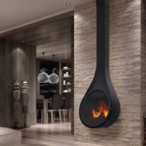 Chimenea Drop Rocal "leña"