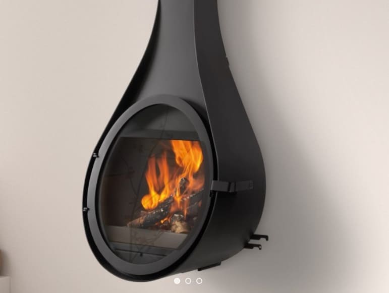 Chimenea Drop Rocal "leña" - Imagen 2