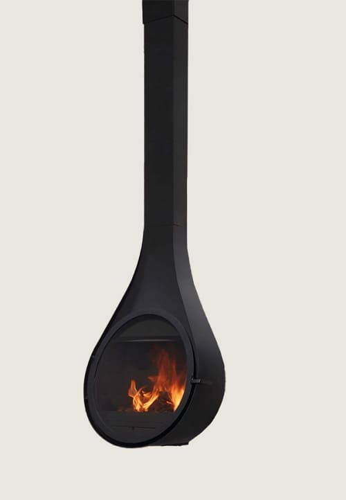 Chimenea Drop Rocal "leña" - Imagen 3