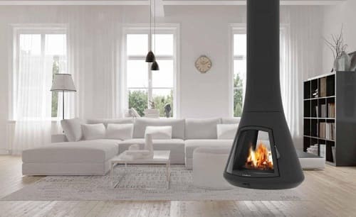 Chimenea Leña Calista 917 Central JC Bordelet