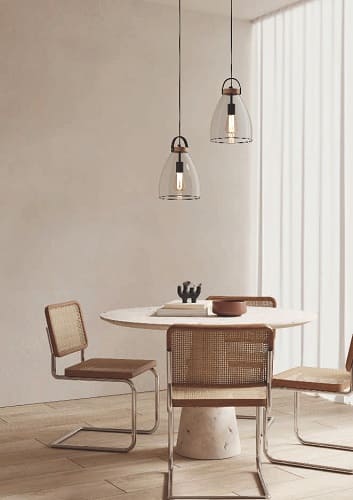 Lámpara Colgante Decorativo cloche Fokobu