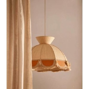Lámpara Colgante Ref 102.000 Boho de Fibras Naturales Artesanal