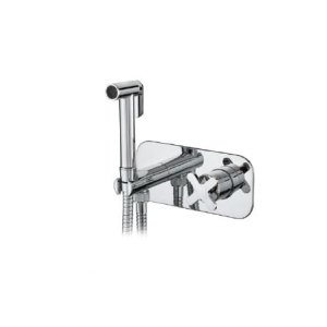 Monomando Empotrar CROSSLINE Bidet/Inodoro Con Ducha Shut-Off, ASM TAPS