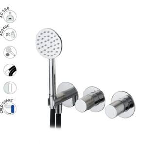 Monomando Ducha Empotrar EGON 2/3 Vías ASM TAPS