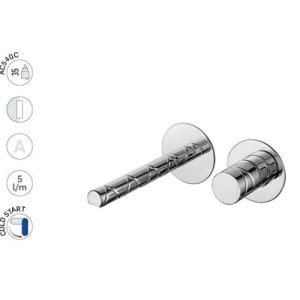 Grifo Monomando Lavabo Empotrado Wave ASM TAPS