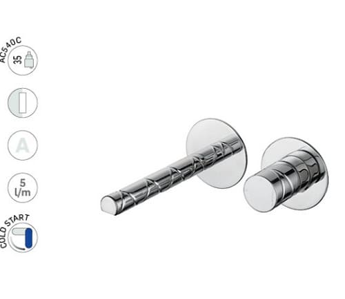 Grifo Monomando Lavabo Empotrado Wave ASM TAPS