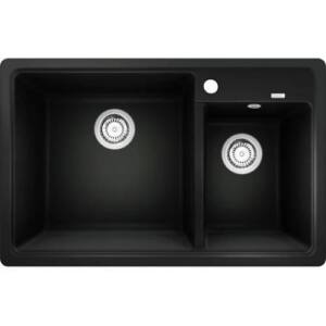 Fregadero Blanco Legra 8 Silgranit. Mueble 80 cm